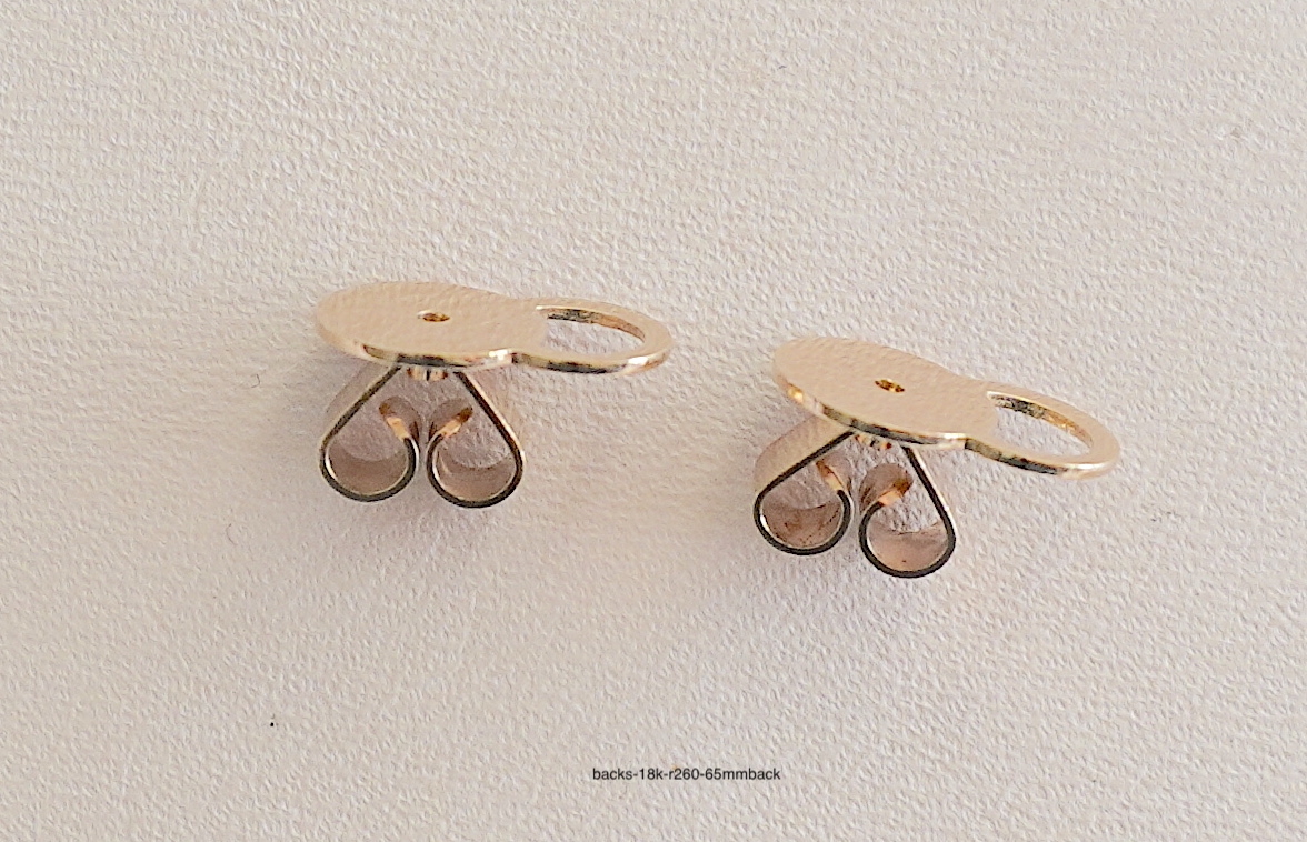 14K Gold Silicone Earring Backs – Cindy Liebel